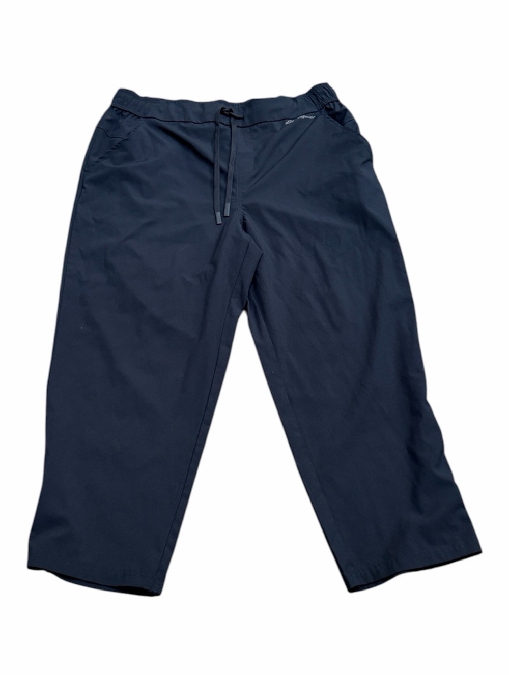 Eddie Bauer Black Elastic Waist Drawstring Joggers